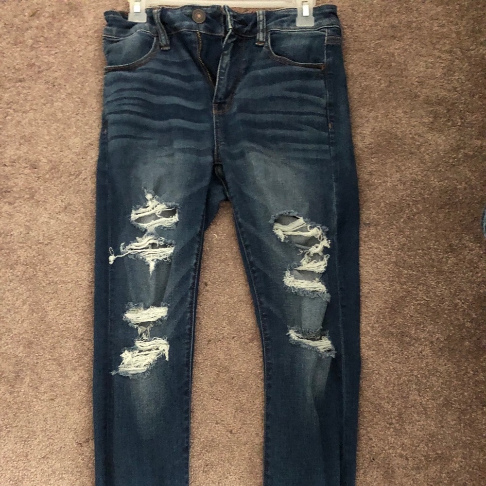 Dark wash jeans